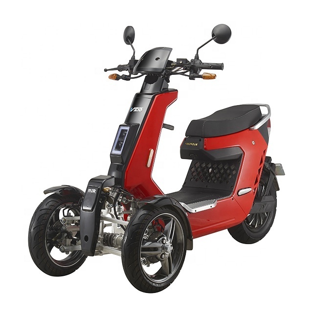 V28 Itango China EEC New Fashion 3 Wheel Electric Scooter 2000W Adults Vehicle Tumbler Passenger Tricycle