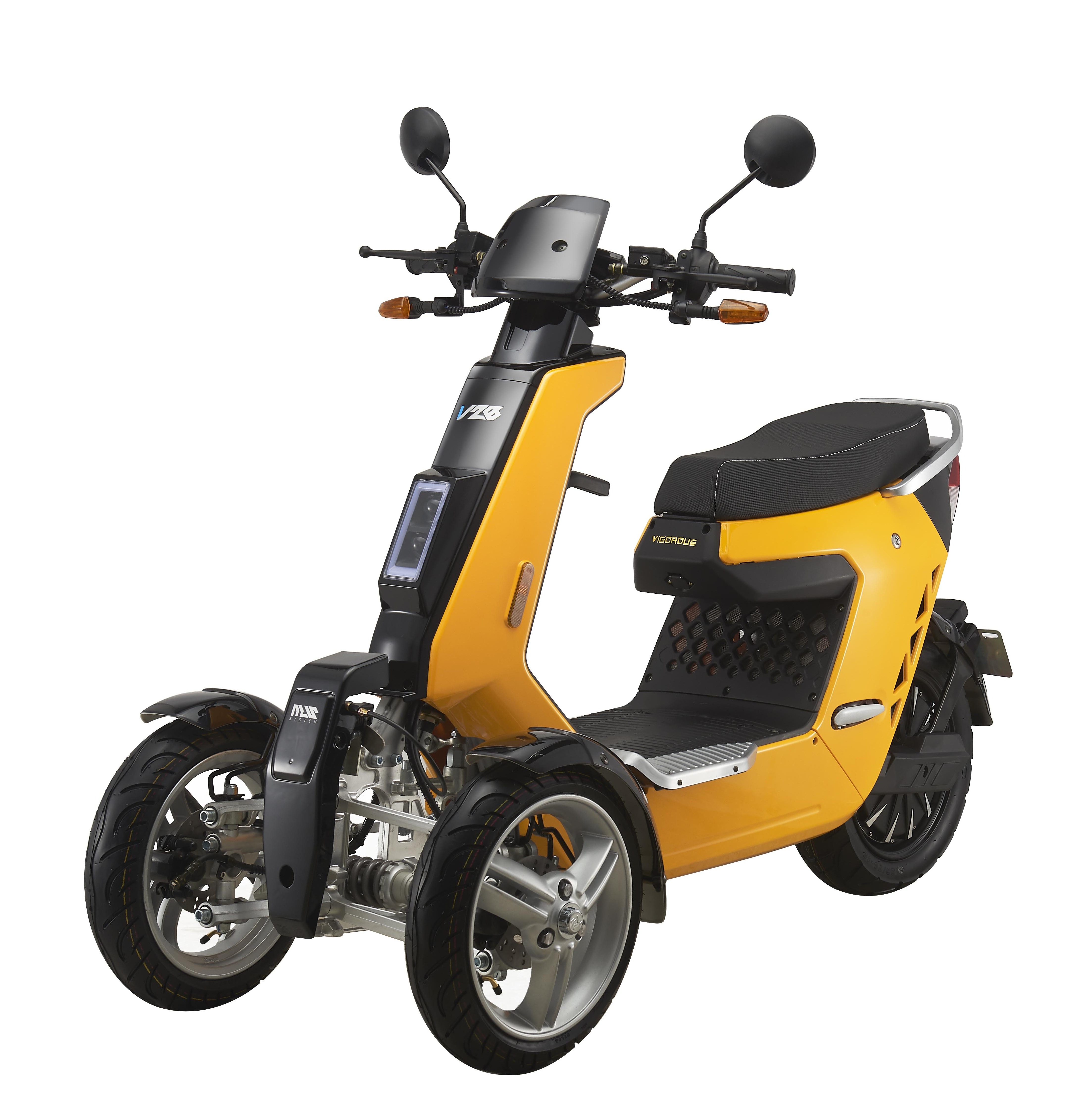 VIGOROUS V28 Reverse 3 Wheel Electric Scooter Eec Electric Passenger Tricycle with MLS System