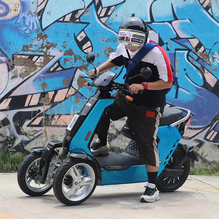 V28 Itango China EEC New Fashion 3 Wheel Electric Scooter 2000W Adults Vehicle Tumbler Passenger Tricycle