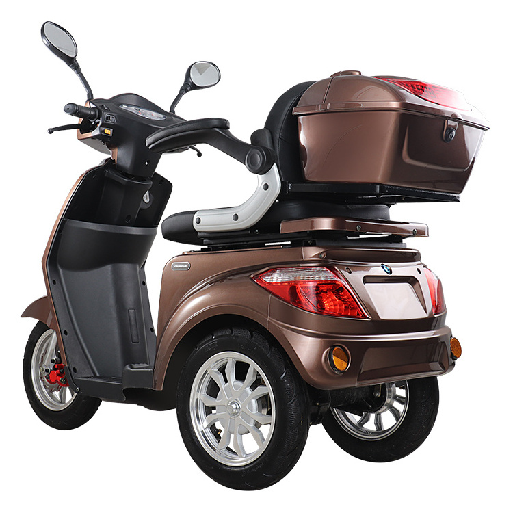 VISTA-1 60V 1000W Electric Scooter EEC Tricycle with Back Seat for Disabled