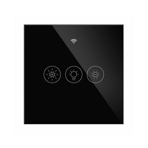 EU Light Dimmer Switch Touch WiFi Smart Switch Schedule Timer Brightness Memory Smart Life/Tuya APP Remote Control Alexa