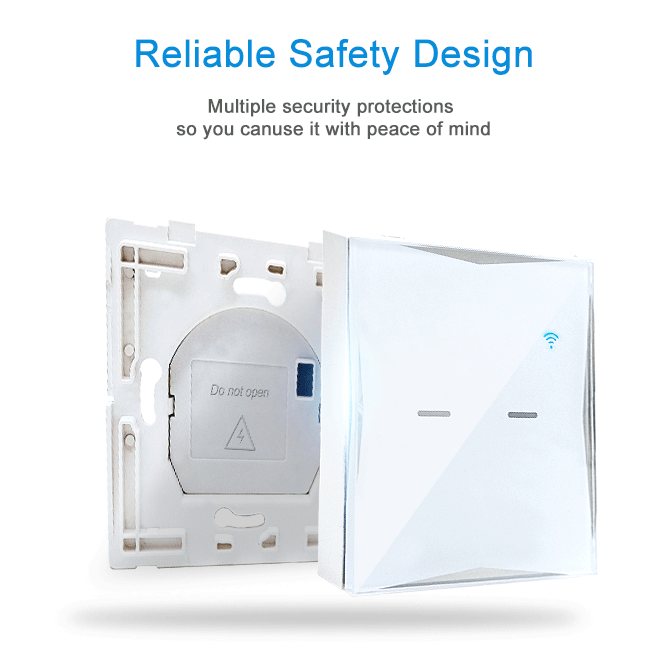 Tuya Smart App Remote Voice Control Zigbee Touch Curtain Panel Switch Zigbee Curtain Wall Switch With Alexa Google Home