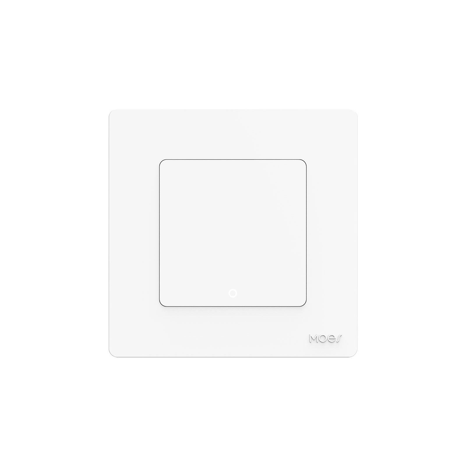 Star Ring Series Tuya Smart ZigBee3.0 Push Button Switch Embedded Light Touch No Neutral Universal Scene Switch