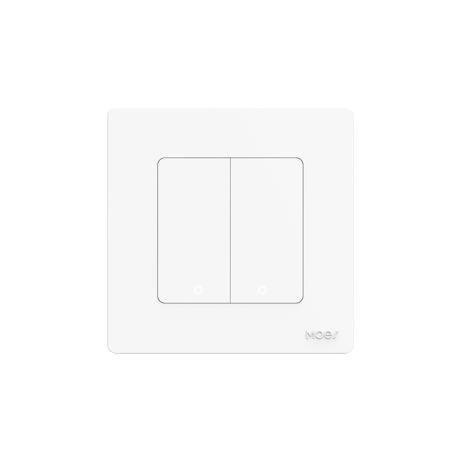 Star Ring Series Tuya Smart ZigBee3.0 Push Button Switch Embedded Light Touch No Neutral Universal Scene Switch