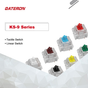 KS-9 Light Transparency Cover Tactile Linear DIY Mechanical Keyboard Gateron Switches