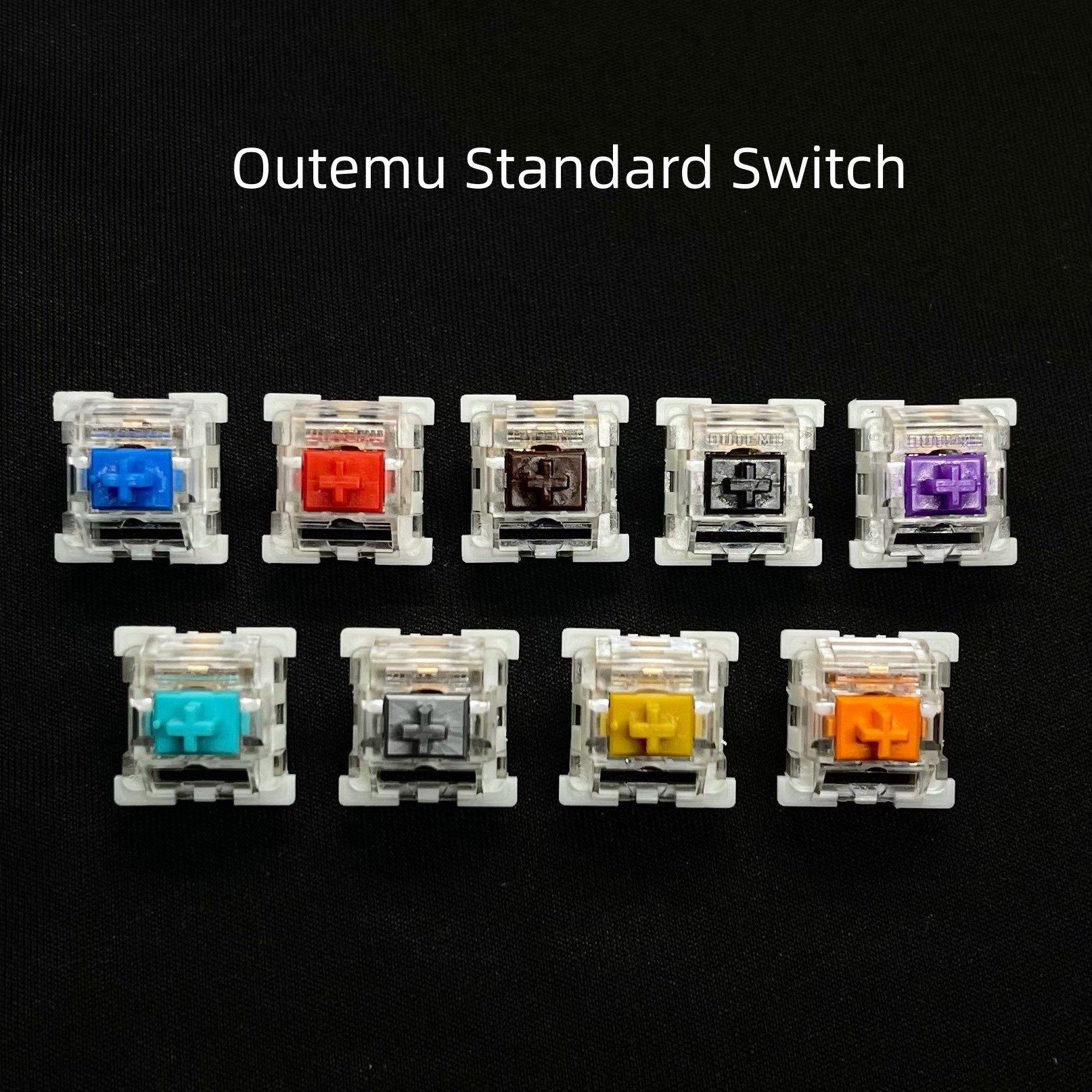 DIY Red Blue Brown Black Tactile Linear Mechanical Keyboard Outemu Switch