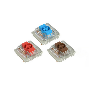 DIY Blue Red Brown Thin Switches Tactile Linear Mechanical Keyboard Gateron Low Switch 2.0