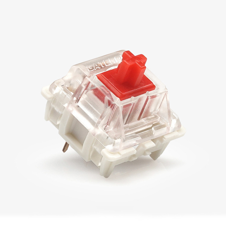 KS-9 Light Transparency Cover Tactile Linear DIY Mechanical Keyboard Gateron Switches