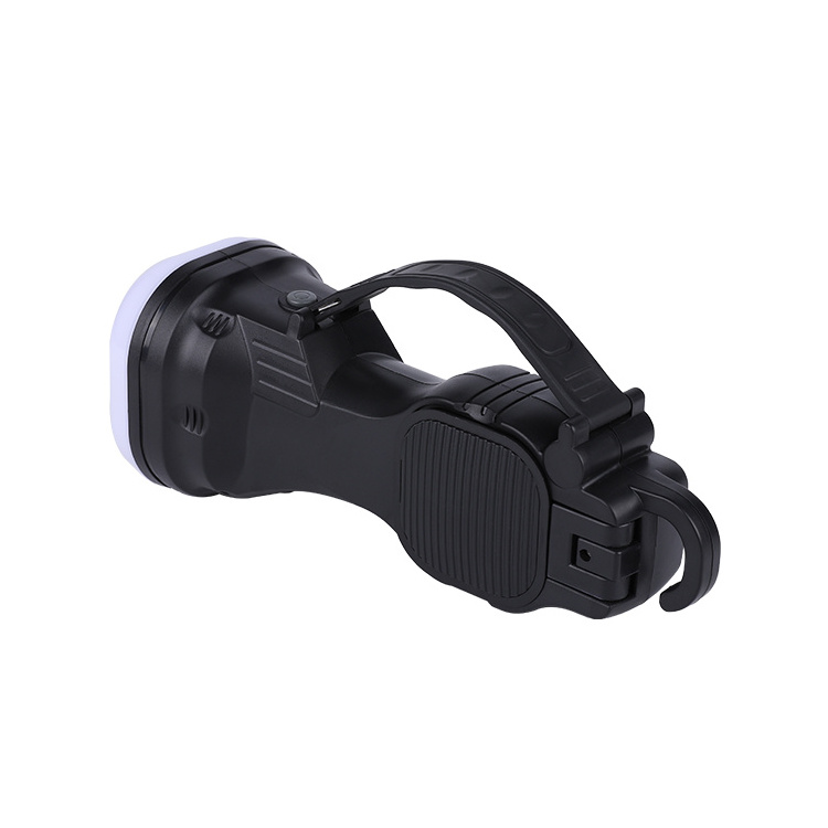 Powerful Usb Rechargeable Camping Hunting Flashlight Portable Spotlight Outdoor Torch Light Handheld Searchlight