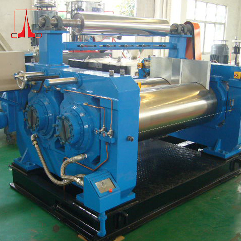 XK-450 Two Roll  Rubber Mixing Mill with Motorized Stock Guide