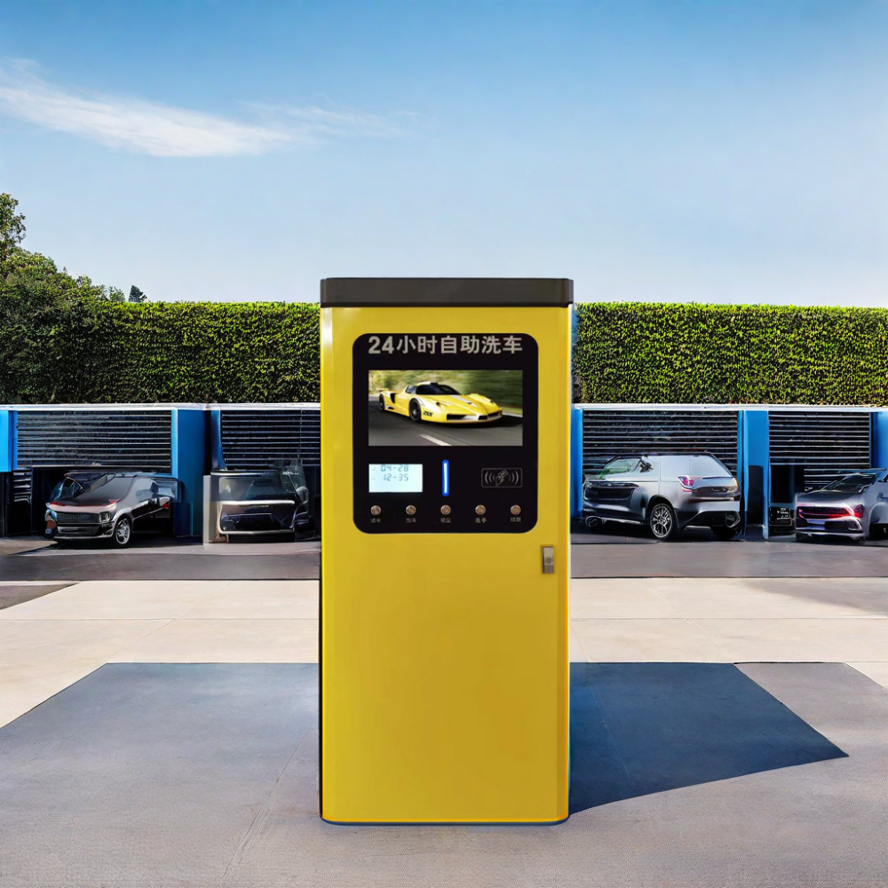 Coin/Card Payment Machine Car Wash Self Service 2.5KW 140 Bar Pump Pressure Self Service Car Washing Machine Station