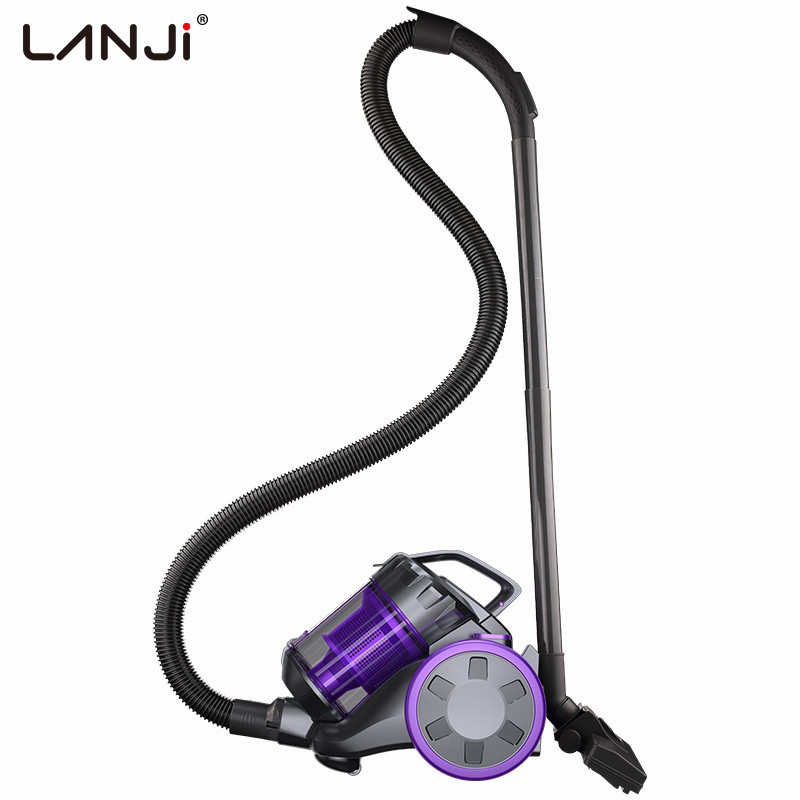 LANJI Vacuum Cleaner OEM  Wholesale Super Suction Corded Bagless Cyclone Canister Vacuum Cleaner for Hard Floor Carpet