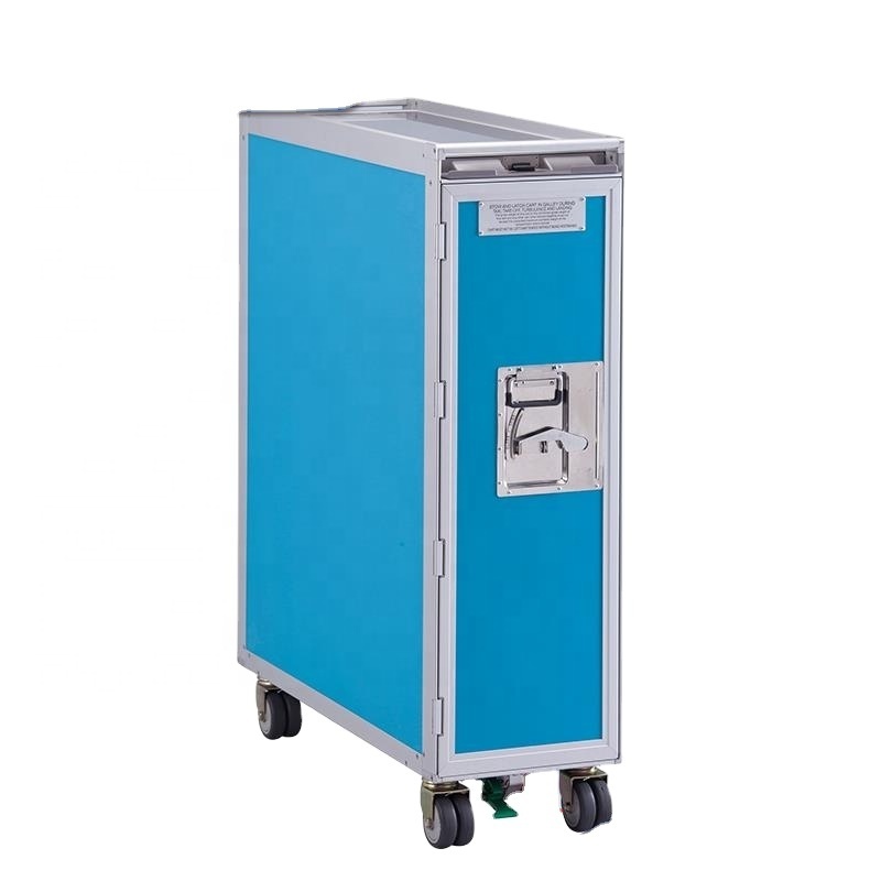 Mill Atlas Airline Aviation Aircraft Plane Catering Galley Meal Food Beverage Waste Garbage Service Half Full Size Trolley Cart