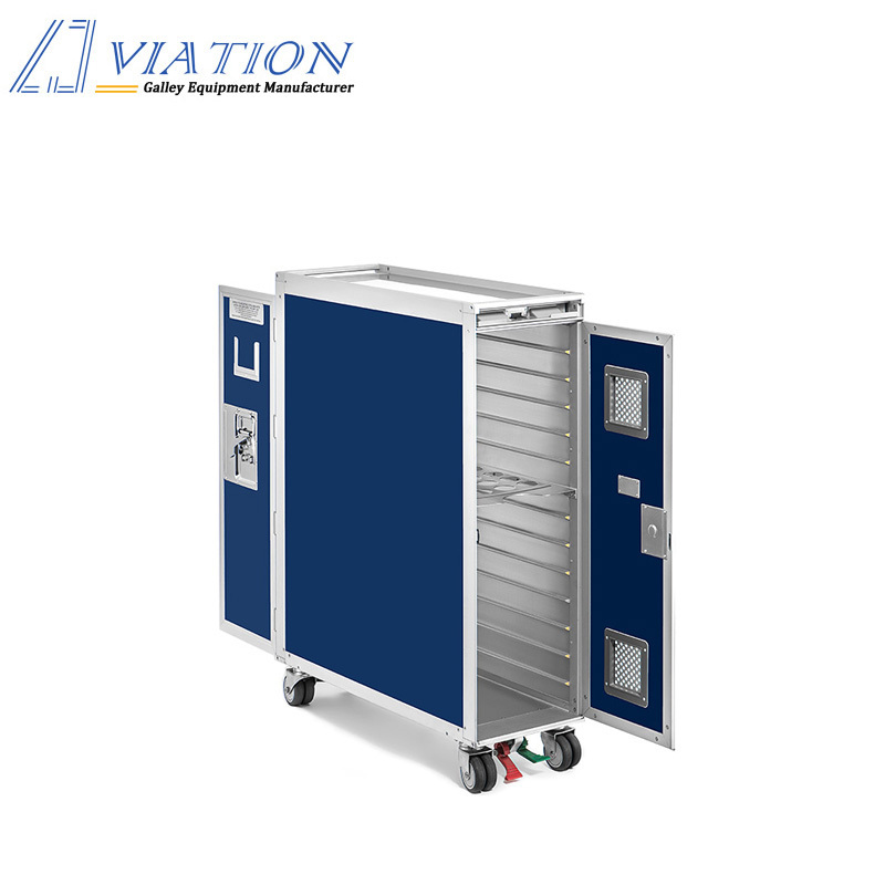 Aircraft trolley cart airline carts for sale catering meal cart