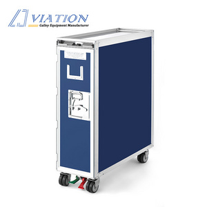 Aircraft trolley cart airline carts for sale catering meal cart