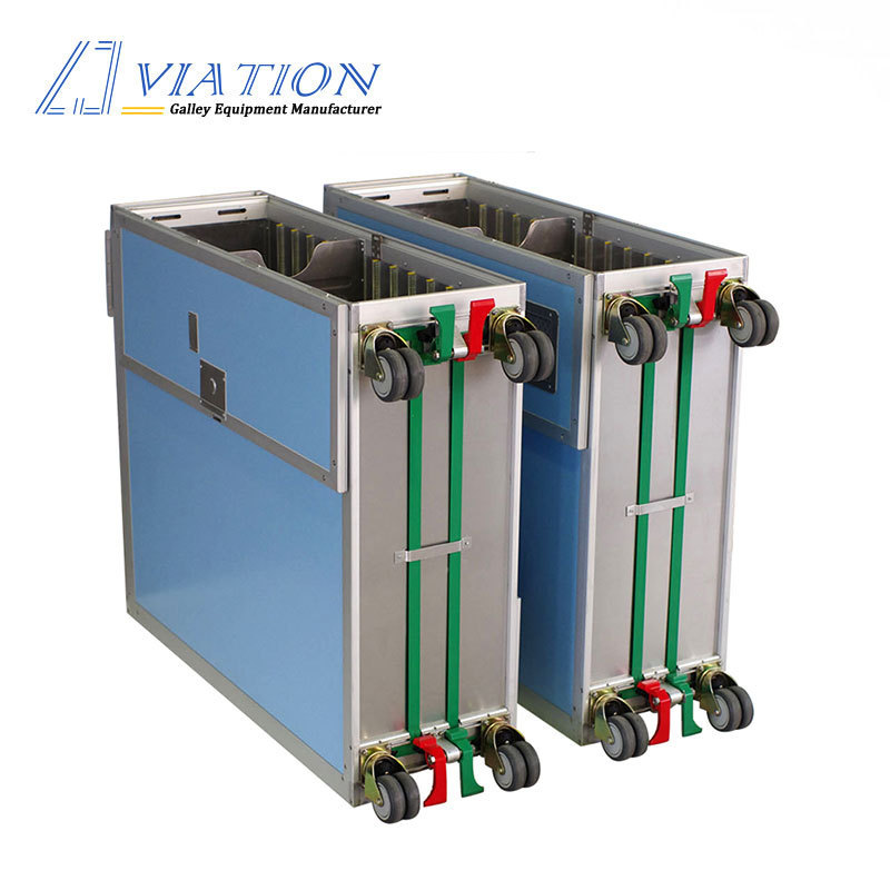 Aluminum Food Aircraft Metal Trolley/Cart