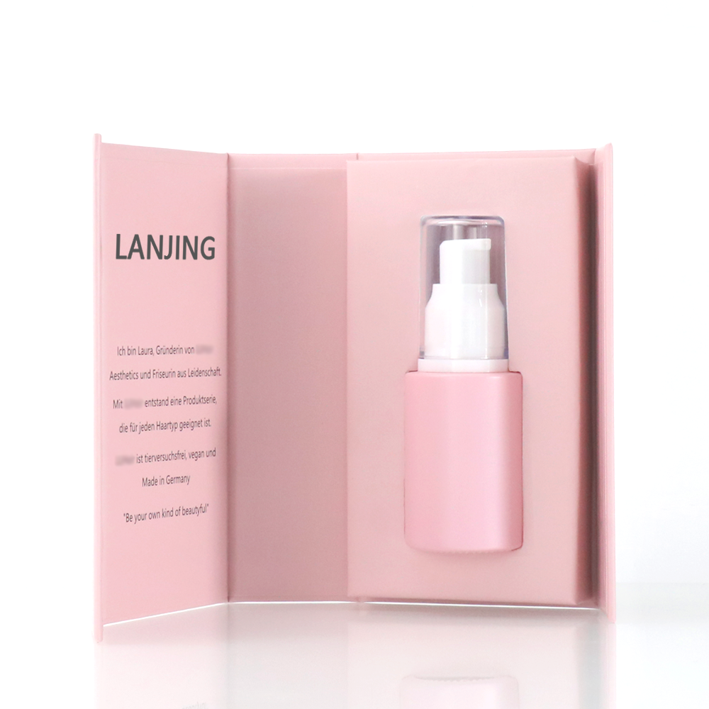 skincare cosmetics packaging 30ml 50ml 80ml 100ml skin care packaging 120ml pink luxury cosmetic bottles skincare packaging set