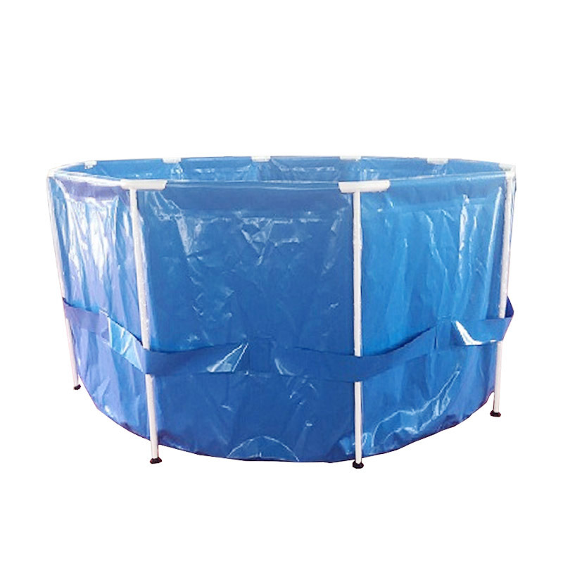 500L Small Size Portable Metal frame swimming pool round steel frame Pool for outdoors