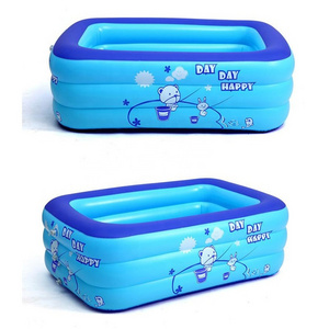 customized plastic inflatable swimming pool outdoor portable PVC Inflatable swimming pool For children adult