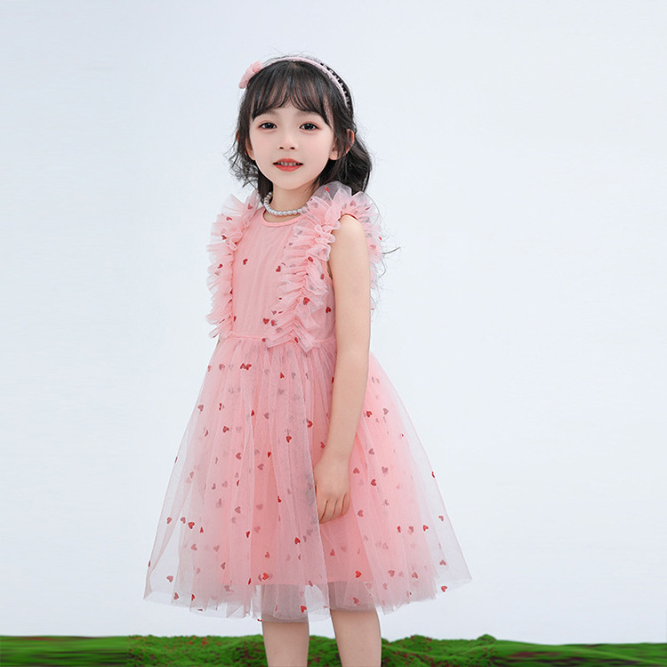 Girls tutu Dresses New Children's Tulle Princess Tulle Infant Party Birthday Ball Gown Dresses for Children's Clothing