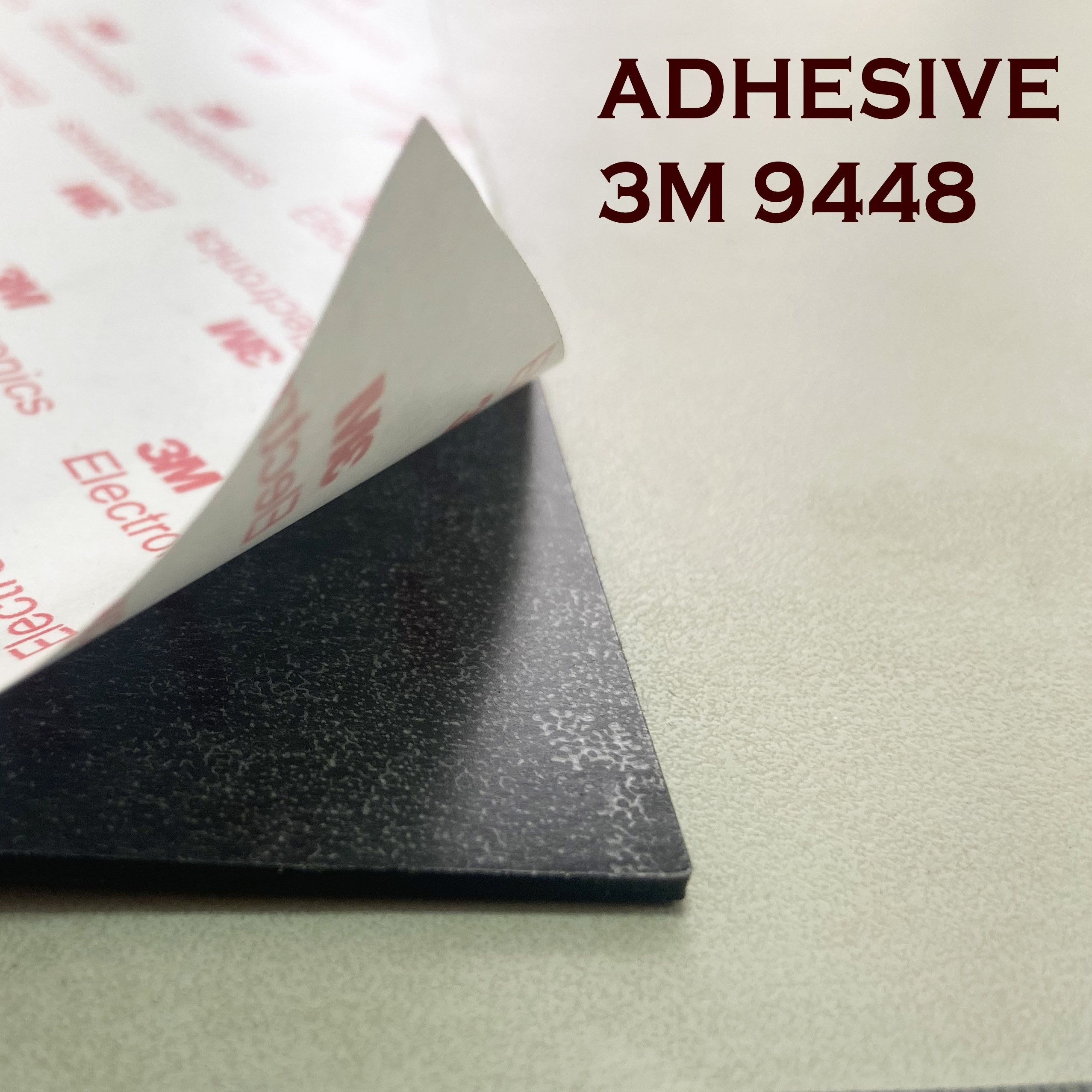 Silicone Rubber pad with industrial adhesive 3M 9448 adhesive silicone pads