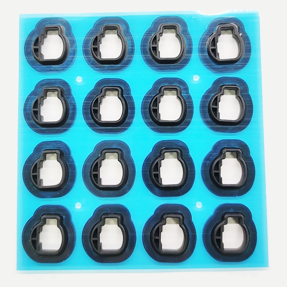 Hot Selling  Waterproof Silicone Rubber Spacers With Adhesive For Industry Equipment