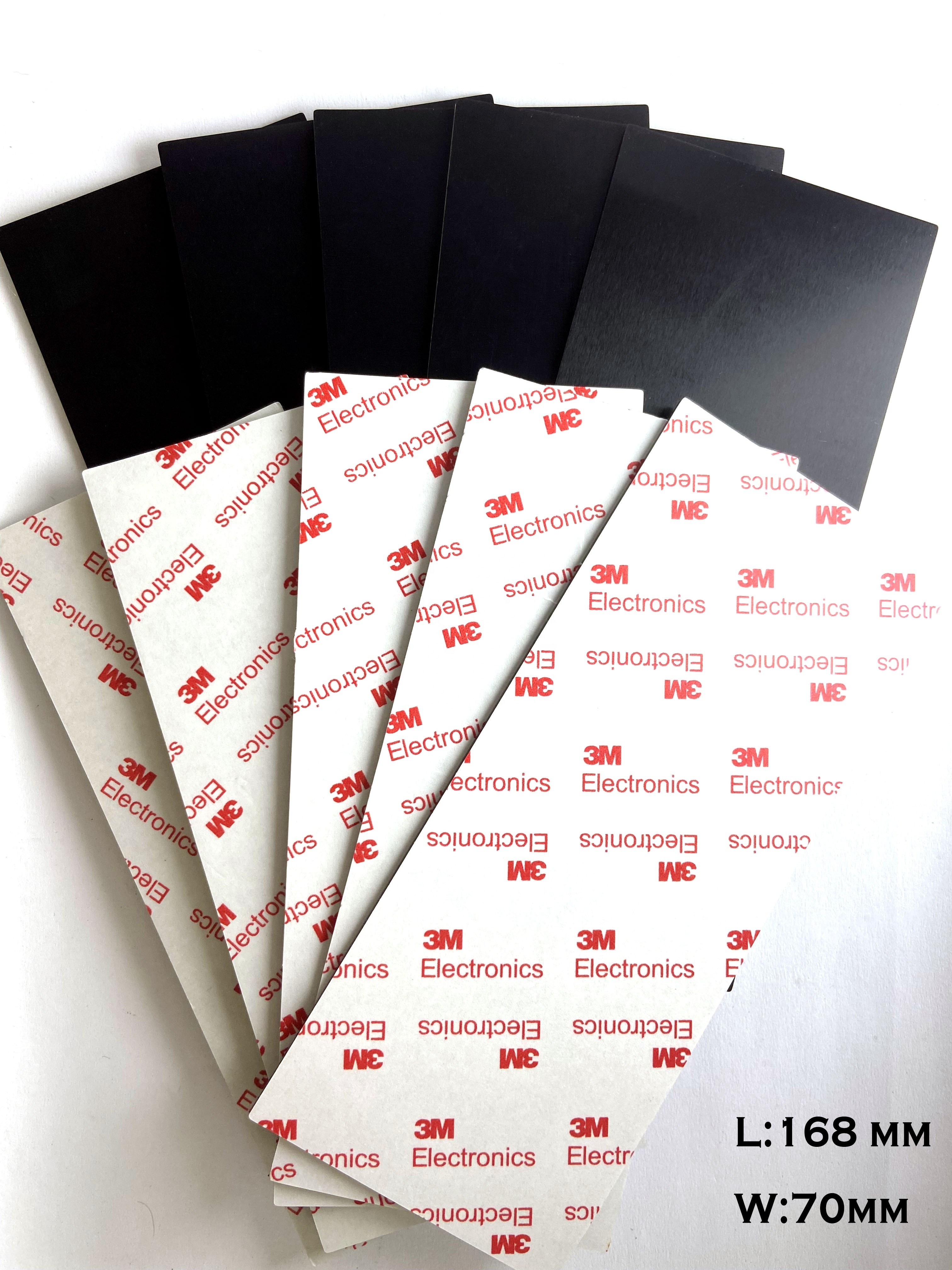 Silicone Rubber pad with industrial adhesive 3M 9448 adhesive silicone pads