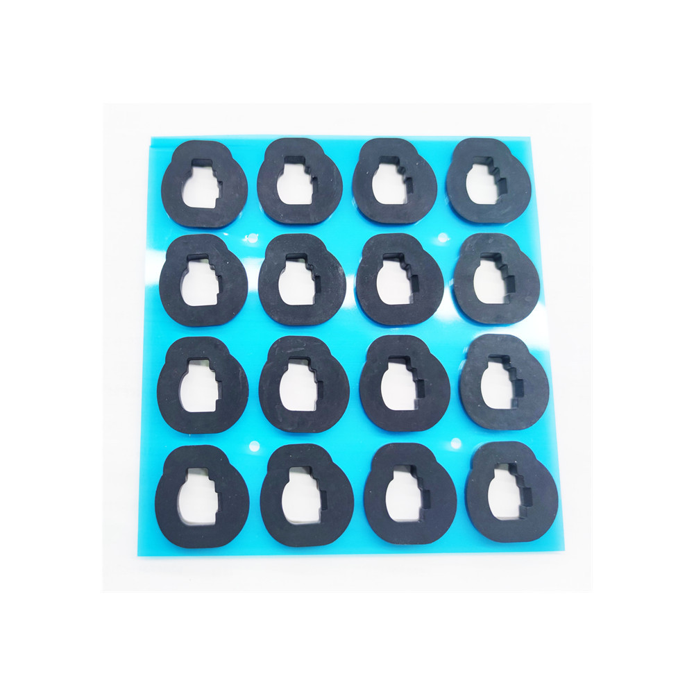 Hot Selling  Waterproof Silicone Rubber Spacers With Adhesive For Industry Equipment