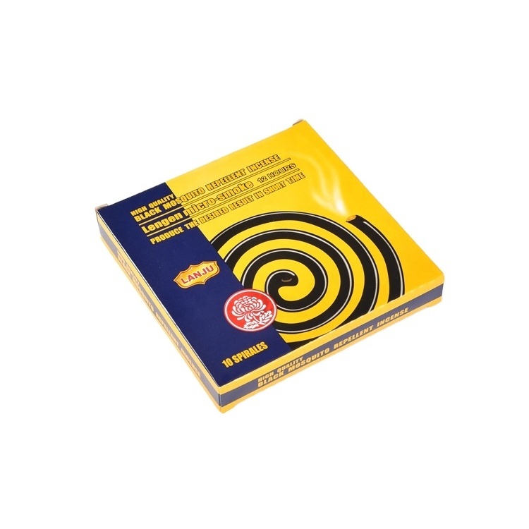 Lanju Brand Mosquito Coil Outdoor Effective Black Moustique Coils Mosquito Coils