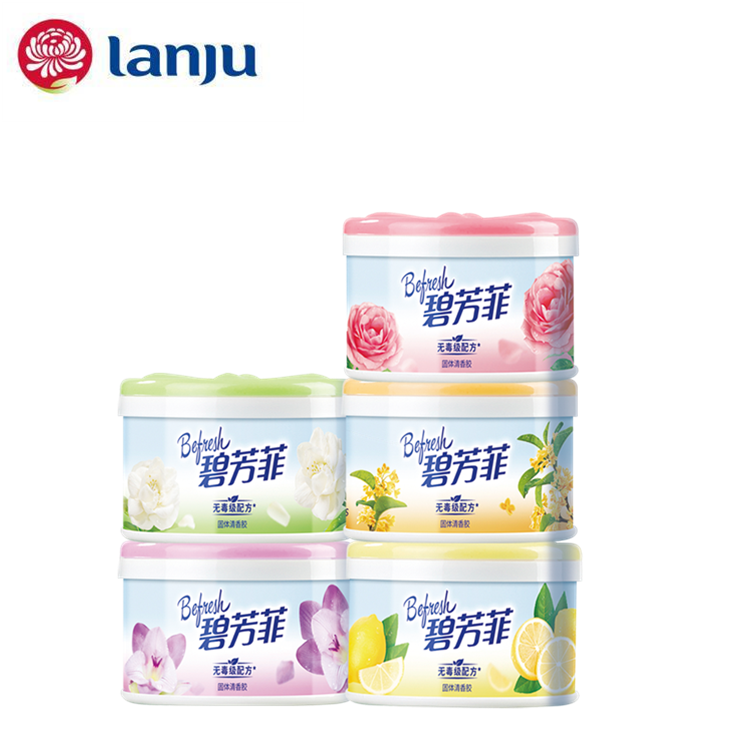 Lanju Brand 170G Household Deodorant  2021 Wholesale Solid Gel Ball Air Fresheners