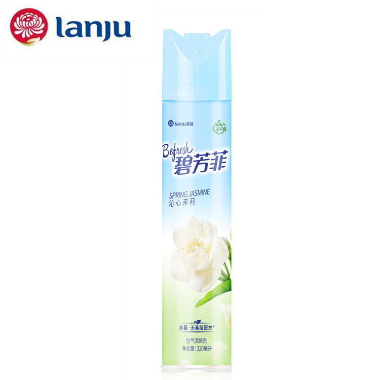 Lanju 320Ml Lemon Air Freshener Spray Home For Room Fragrance