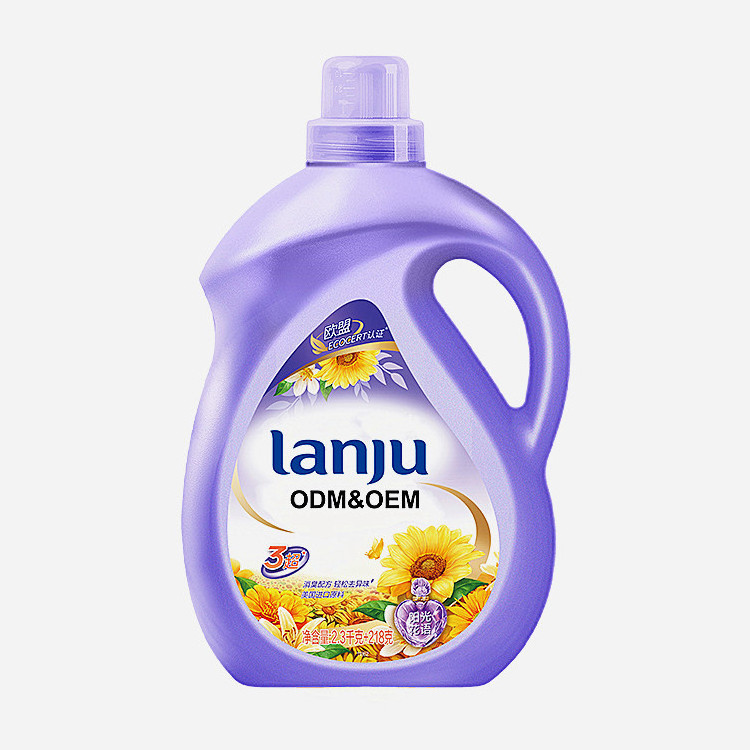 Lanju Brand Gentle Fabric Detergent To Wash White Clothes Comfort Laundry Liquid