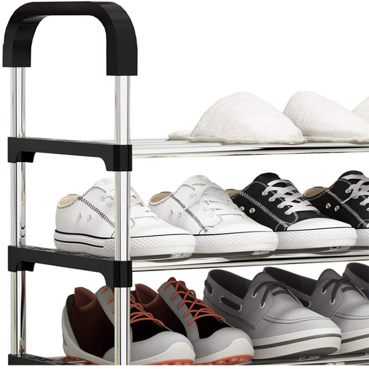 XJ-20 Professional Manufacturer Classic For Store Sale Ferroalloy Non-Woven Fabric Storage Shoe Racks