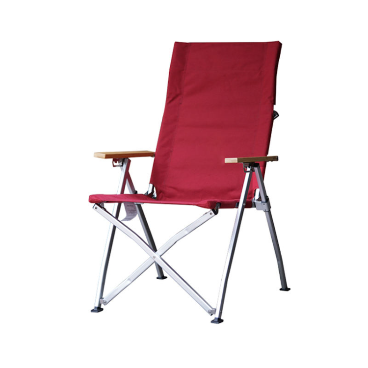 hwty-01 Hot Sale Lightweight Canvas Folding Outdoor Reclining Chair for Comfortable Outdoor Camping and Beach Chair