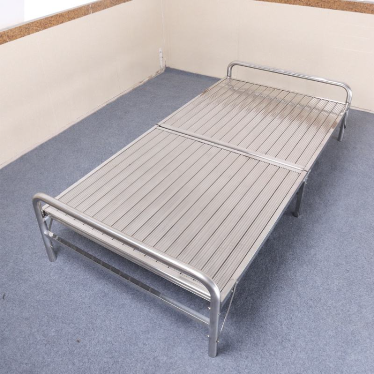 JSC-22 1.9m long 0.9m wide factory direct sale stainless steel folding bed home bed