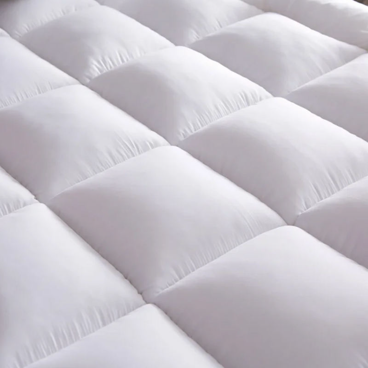 CD-09 High quality Polyester Mattress Soft Healthy Down Alternative Mattress topper 10cm Thick Mattress Costumeized