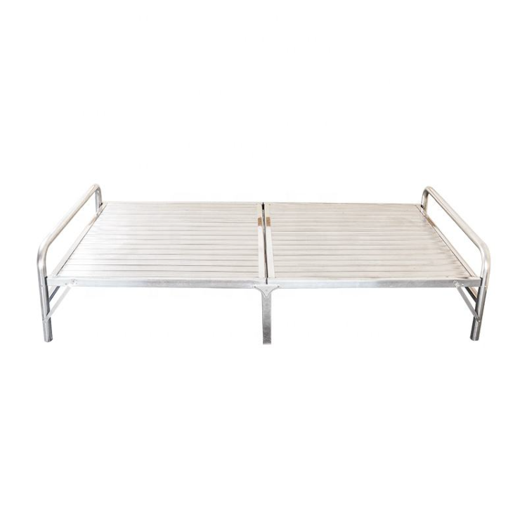 JSC-22 1.9m long 0.9m wide factory direct sale stainless steel folding bed home bed