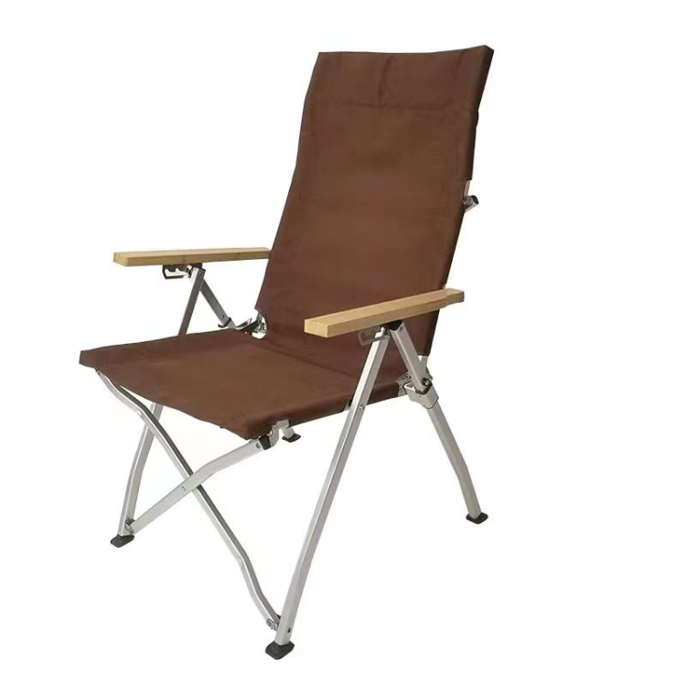 hwty-01 Hot Sale Lightweight Canvas Folding Outdoor Reclining Chair for Comfortable Outdoor Camping and Beach Chair