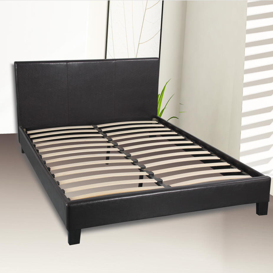 PYC-19 Elegant Scandinavian Design Crystal Button Tufted Platform Bed Frame Black Velvet Upholstered Queen Size Bed