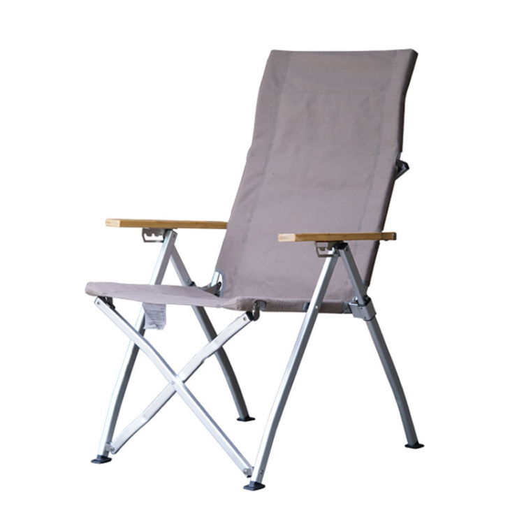 hwty-01 Hot Sale Lightweight Canvas Folding Outdoor Reclining Chair for Comfortable Outdoor Camping and Beach Chair