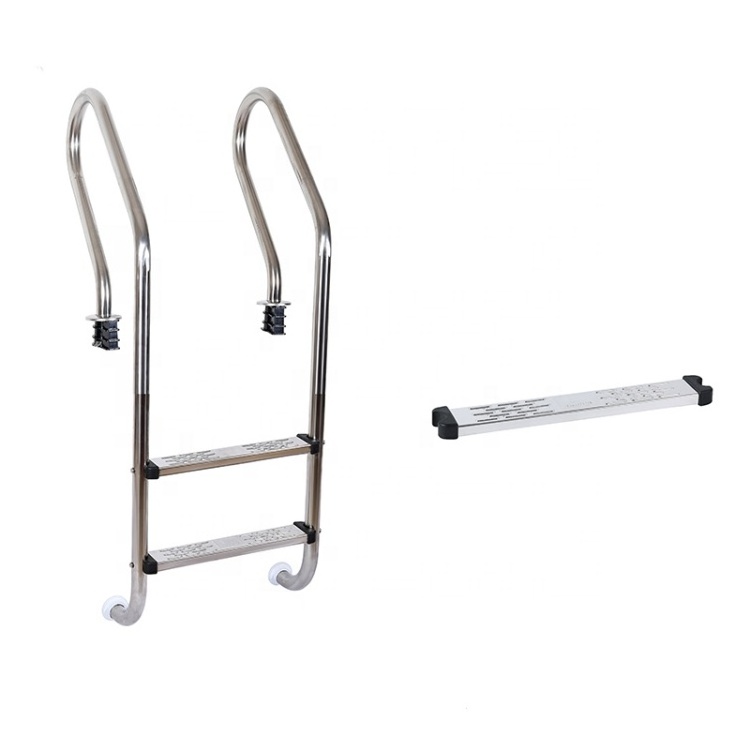 Fashion Ladder 2 Steps Sf 215 Stainless Steel Villa Pool Ladder Pedal Safety Swim For Pool Swimming Outdoor