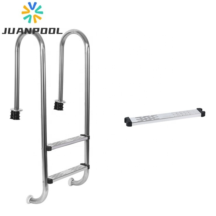 Factory Price Pool Ladder Price 2 Steps Mu 215 4 Steps Wave Pool Step Ladders Replacement Design For Public Pool