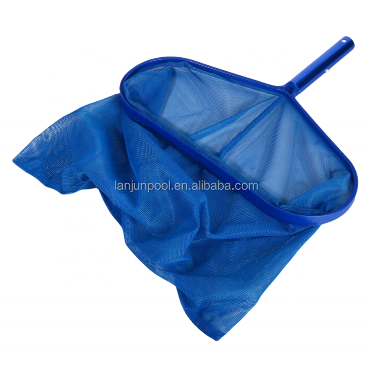 Durable Pool Skimmer Nets Plastic Pool Cleaning Accessories Hotel Swimming Extra Wide Leaf Net Adjustable Leaf Rake For Piscine