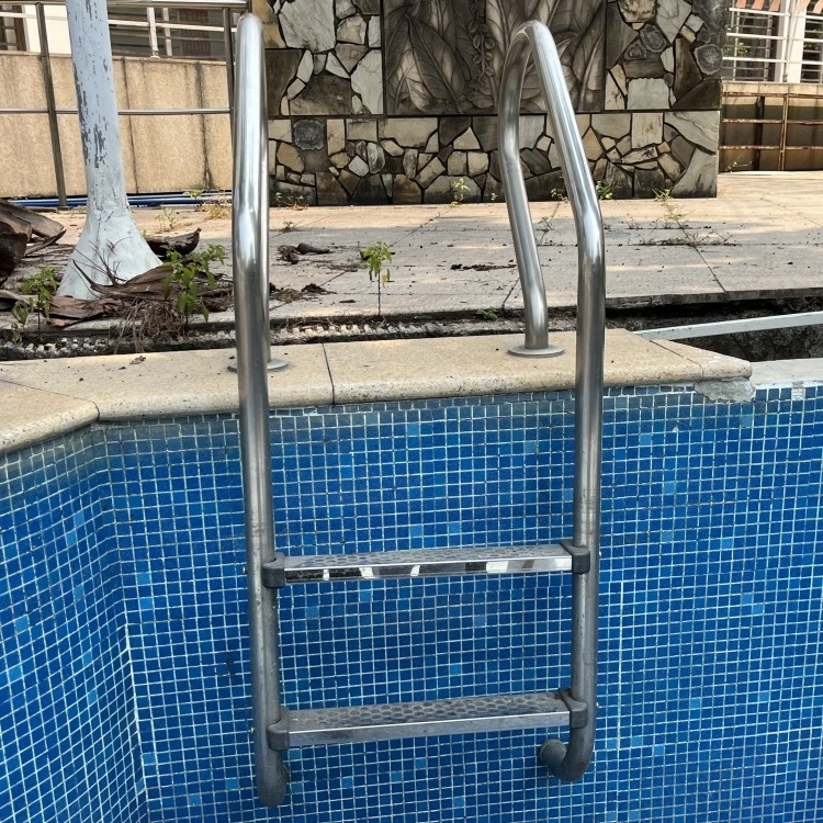 Factory Price Pool Ladder Price 2 Steps Mu 215 4 Steps Wave Pool Step Ladders Replacement Design For Public Pool