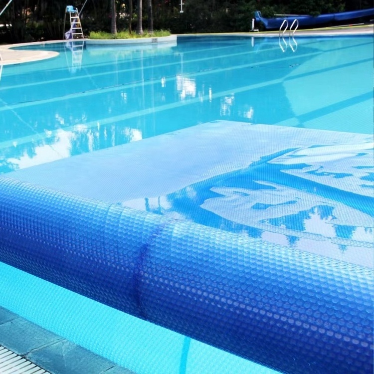 Protector Pool Cover 400 Micron Blue Bubble Large Solar Cover Pools Floating For In Ground Pool