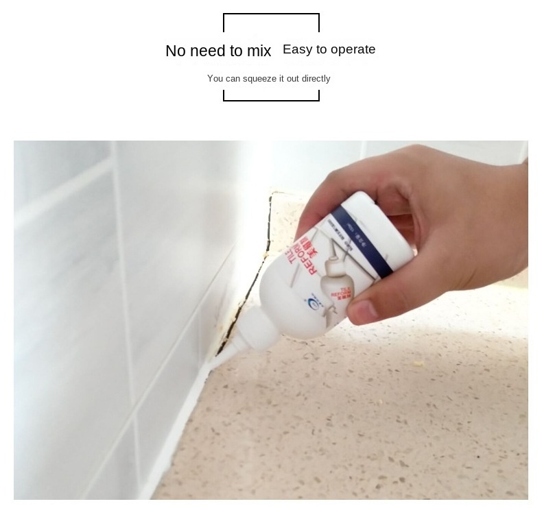 mildew-proof tile floor seam beautifying glue filling agent for ceramic tile Crevices beauty grouting