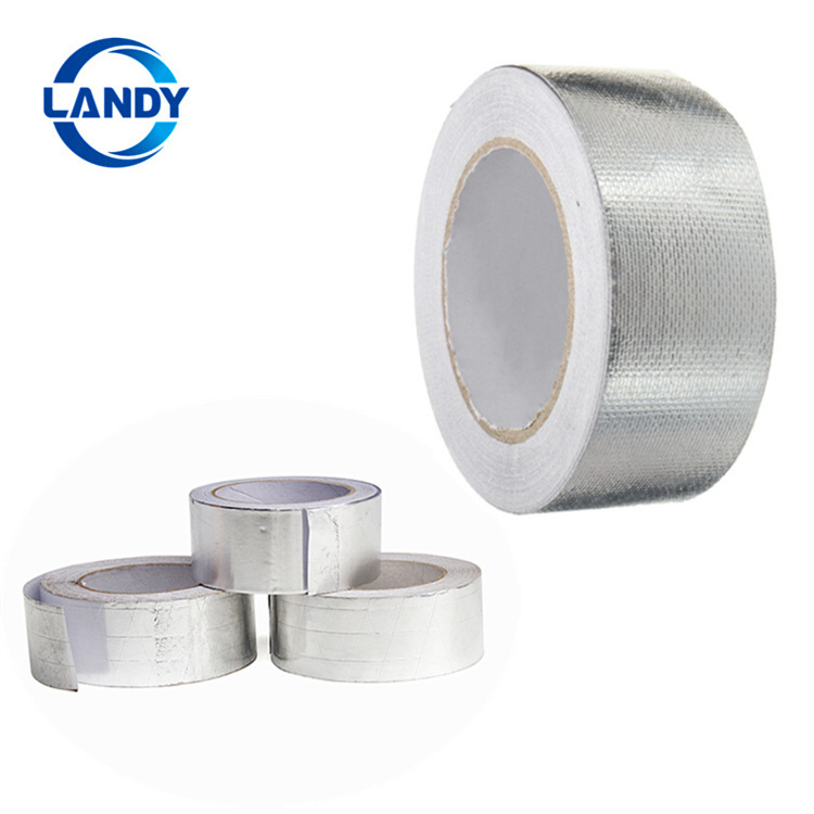 insulation waterproof metallic silver paper duct tape,narrow furnace duct tape made in china