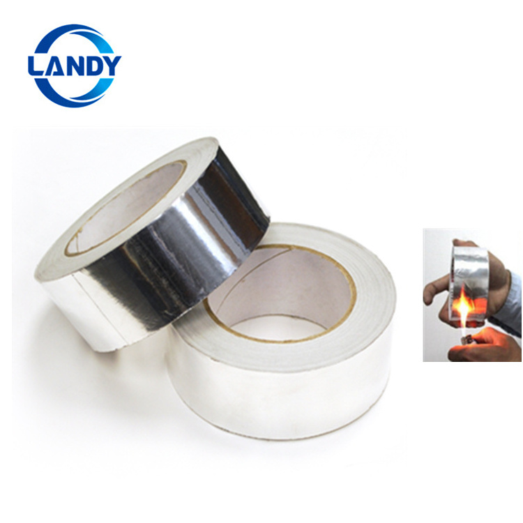 aluminum fiberglass tape fiberglass reinforced adhesive tape,300m aluminium foil insulation silver tape