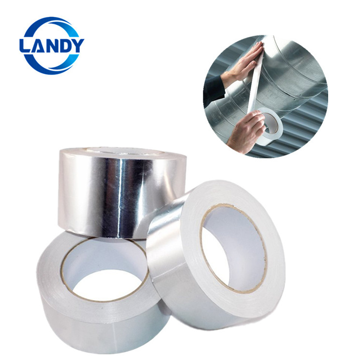 insulation waterproof metallic silver paper duct tape,narrow furnace duct tape made in china