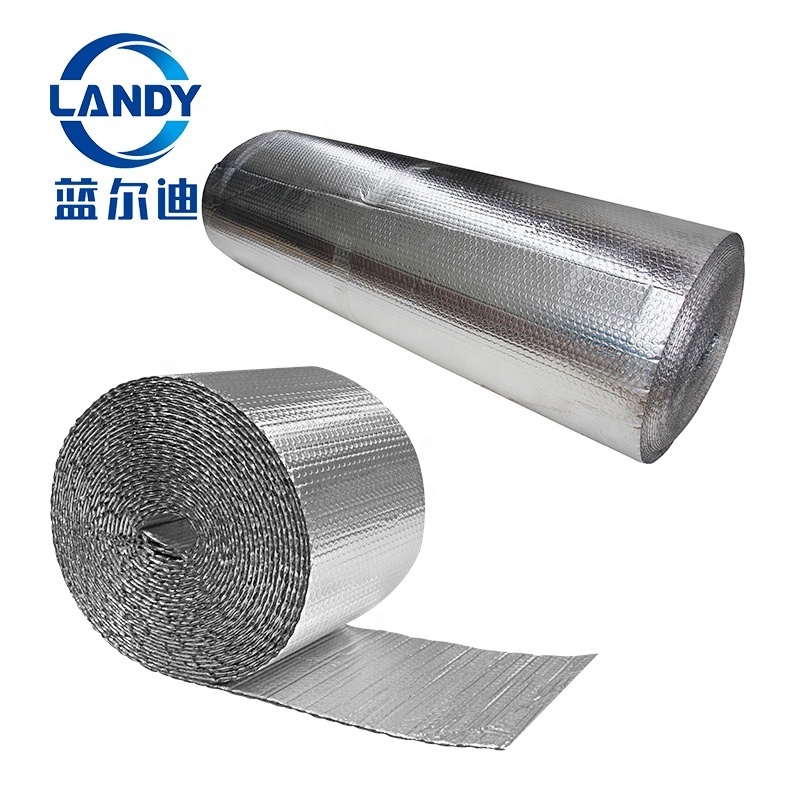 Aluminum foil air bubble thermal reflective insulation materials factory price film